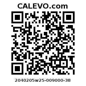 Calevo.com Preisschild 2040205w25-009000-38