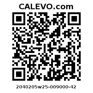 Calevo.com Preisschild 2040205w25-009000-42