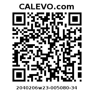 Calevo.com Preisschild 2040206w23-005080-34