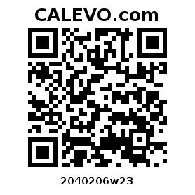 Calevo.com Preisschild 2040206w23