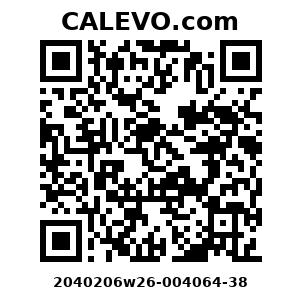Calevo.com Preisschild 2040206w26-004064-38