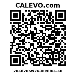 Calevo.com Preisschild 2040206w26-004064-40