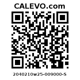 Calevo.com Preisschild 2040210w25-009000-S