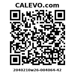 Calevo.com Preisschild 2040210w26-004064-42