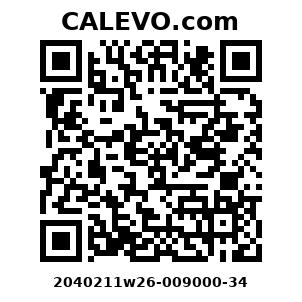 Calevo.com Preisschild 2040211w26-009000-34