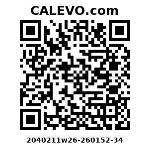 Calevo.com Preisschild 2040211w26-260152-34