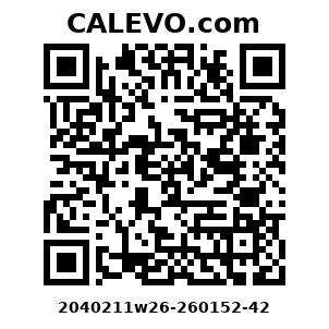 Calevo.com Preisschild 2040211w26-260152-42