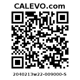 Calevo.com Preisschild 2040213w22-009000-S