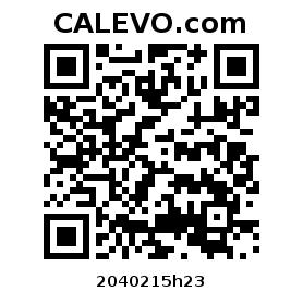 Calevo.com Preisschild 2040215h23