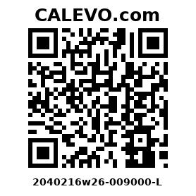 Calevo.com Preisschild 2040216w26-009000-L