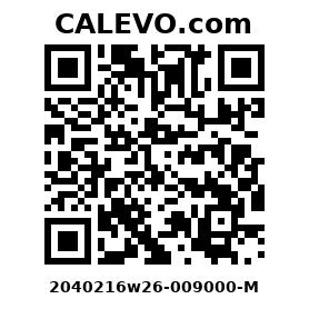 Calevo.com Preisschild 2040216w26-009000-M