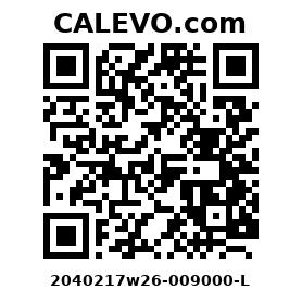 Calevo.com Preisschild 2040217w26-009000-L