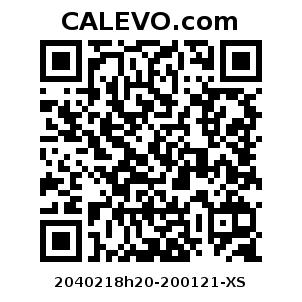 Calevo.com Preisschild 2040218h20-200121-XS