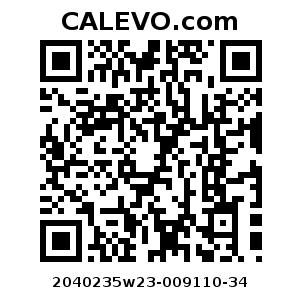 Calevo.com Preisschild 2040235w23-009110-34