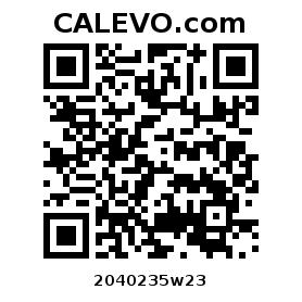 Calevo.com pricetag 2040235w23