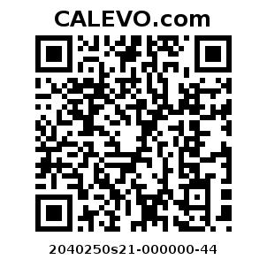 Calevo.com Preisschild 2040250s21-000000-44