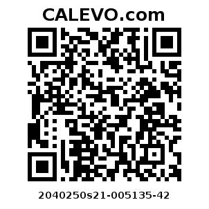 Calevo.com Preisschild 2040250s21-005135-42