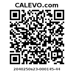 Calevo.com Preisschild 2040250s23-000145-44
