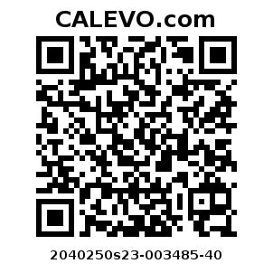 Calevo.com Preisschild 2040250s23-003485-40