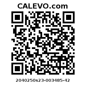 Calevo.com Preisschild 2040250s23-003485-42