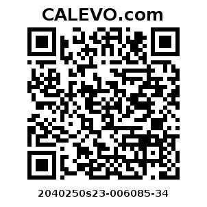 Calevo.com Preisschild 2040250s23-006085-34