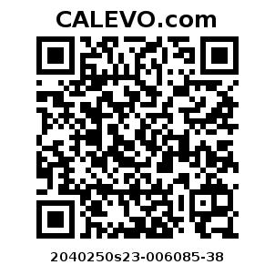Calevo.com pricetag 2040250s23-006085-38