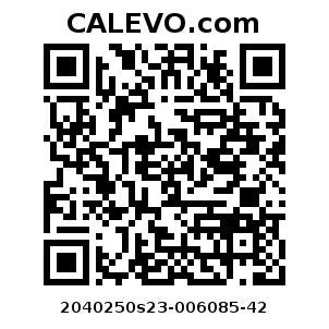 Calevo.com Preisschild 2040250s23-006085-42