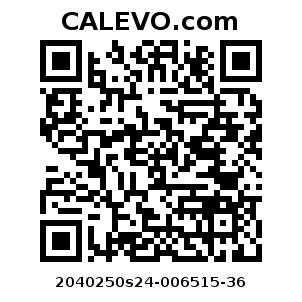 Calevo.com Preisschild 2040250s24-006515-36