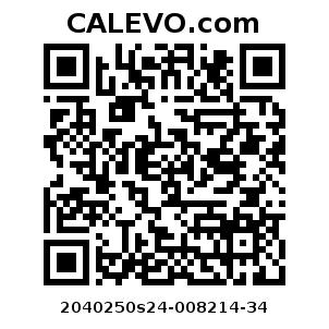 Calevo.com Preisschild 2040250s24-008214-34