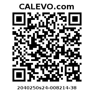 Calevo.com Preisschild 2040250s24-008214-38