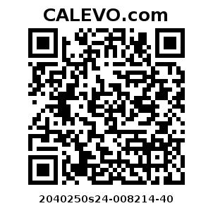 Calevo.com Preisschild 2040250s24-008214-40