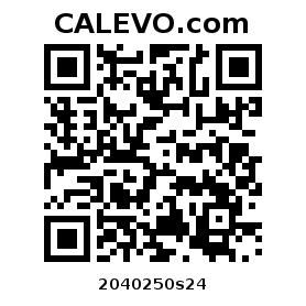 Calevo.com pricetag 2040250s24