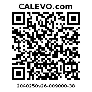 Calevo.com Preisschild 2040250s26-009000-38
