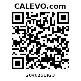 Calevo.com Preisschild 2040251s23