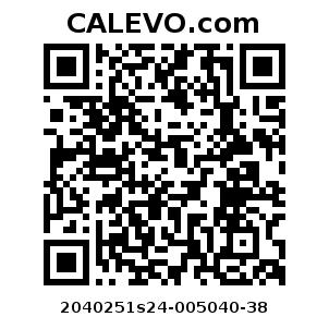 Calevo.com Preisschild 2040251s24-005040-38