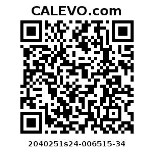 Calevo.com Preisschild 2040251s24-006515-34