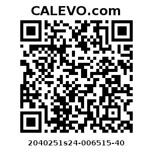 Calevo.com Preisschild 2040251s24-006515-40