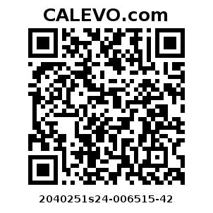 Calevo.com Preisschild 2040251s24-006515-42