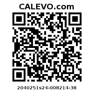 Calevo.com Preisschild 2040251s24-008214-38