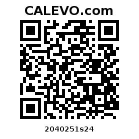 Calevo.com Preisschild 2040251s24