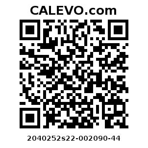 Calevo.com Preisschild 2040252s22-002090-44