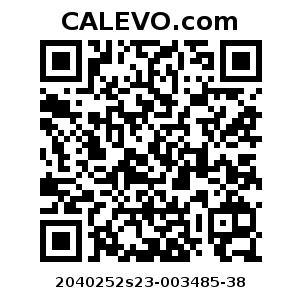 Calevo.com Preisschild 2040252s23-003485-38