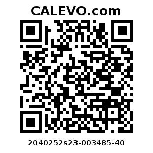 Calevo.com Preisschild 2040252s23-003485-40