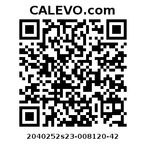 Calevo.com Preisschild 2040252s23-008120-42