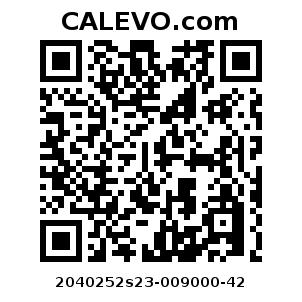 Calevo.com Preisschild 2040252s23-009000-42