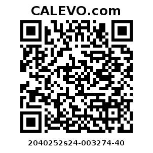 Calevo.com Preisschild 2040252s24-003274-40