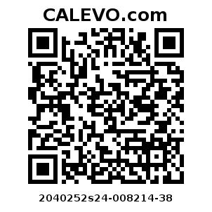Calevo.com Preisschild 2040252s24-008214-38