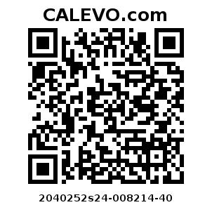 Calevo.com Preisschild 2040252s24-008214-40