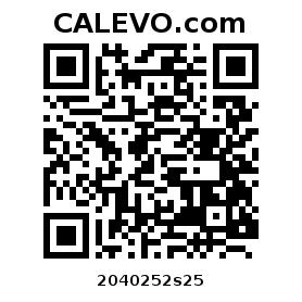 Calevo.com pricetag 2040252s25