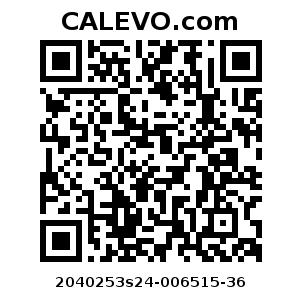 Calevo.com Preisschild 2040253s24-006515-36